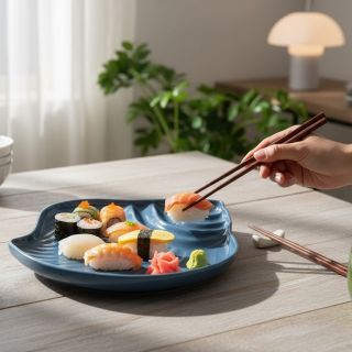 Ráno croissant 🥐, večer sushi 🍣 Jeden talíř, tisíc možností. Caracol promění i obyčejné stolování v malý rituál. Udělejte...